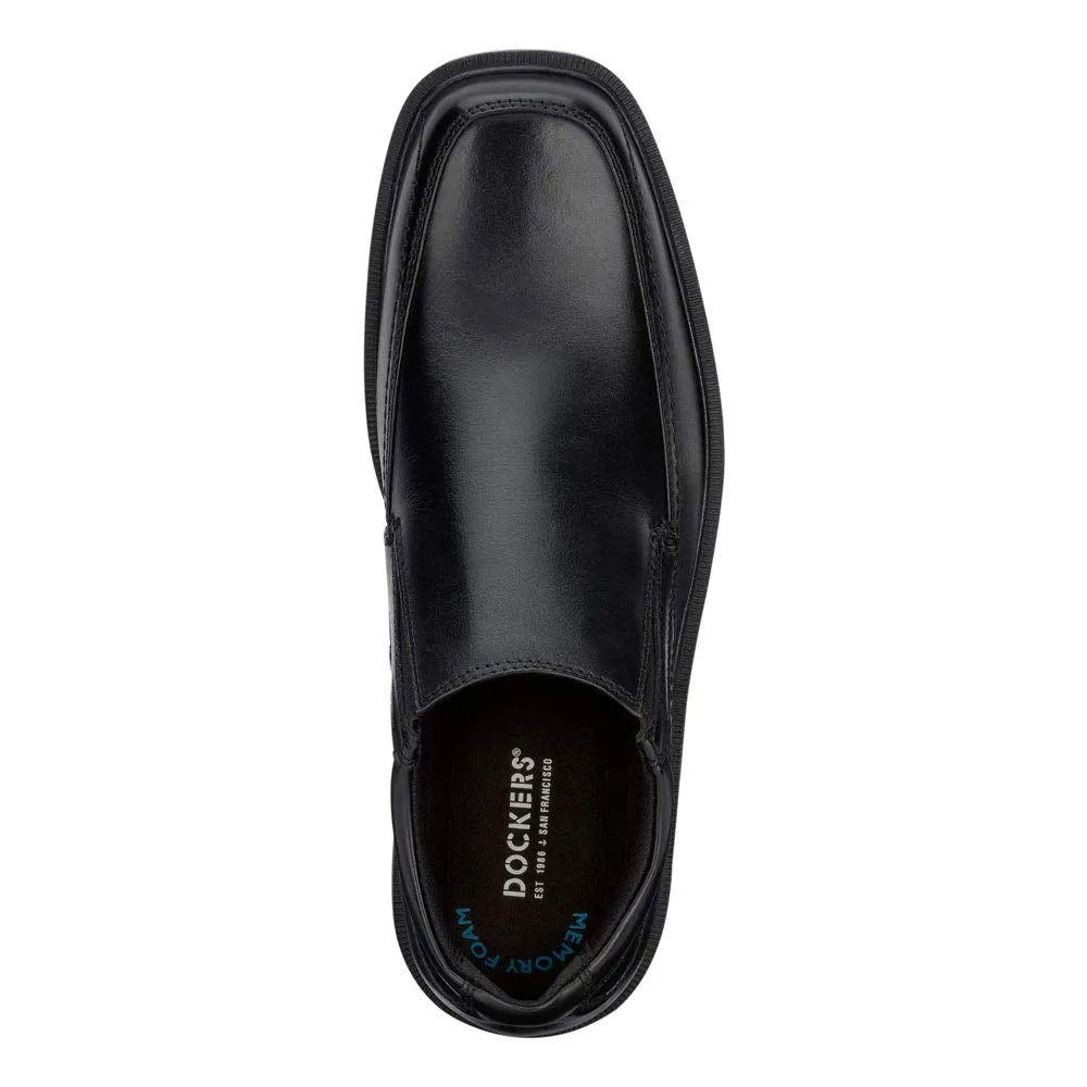 Dockers Men's Edson Slip-On Loafer, Black, 10.5 M US