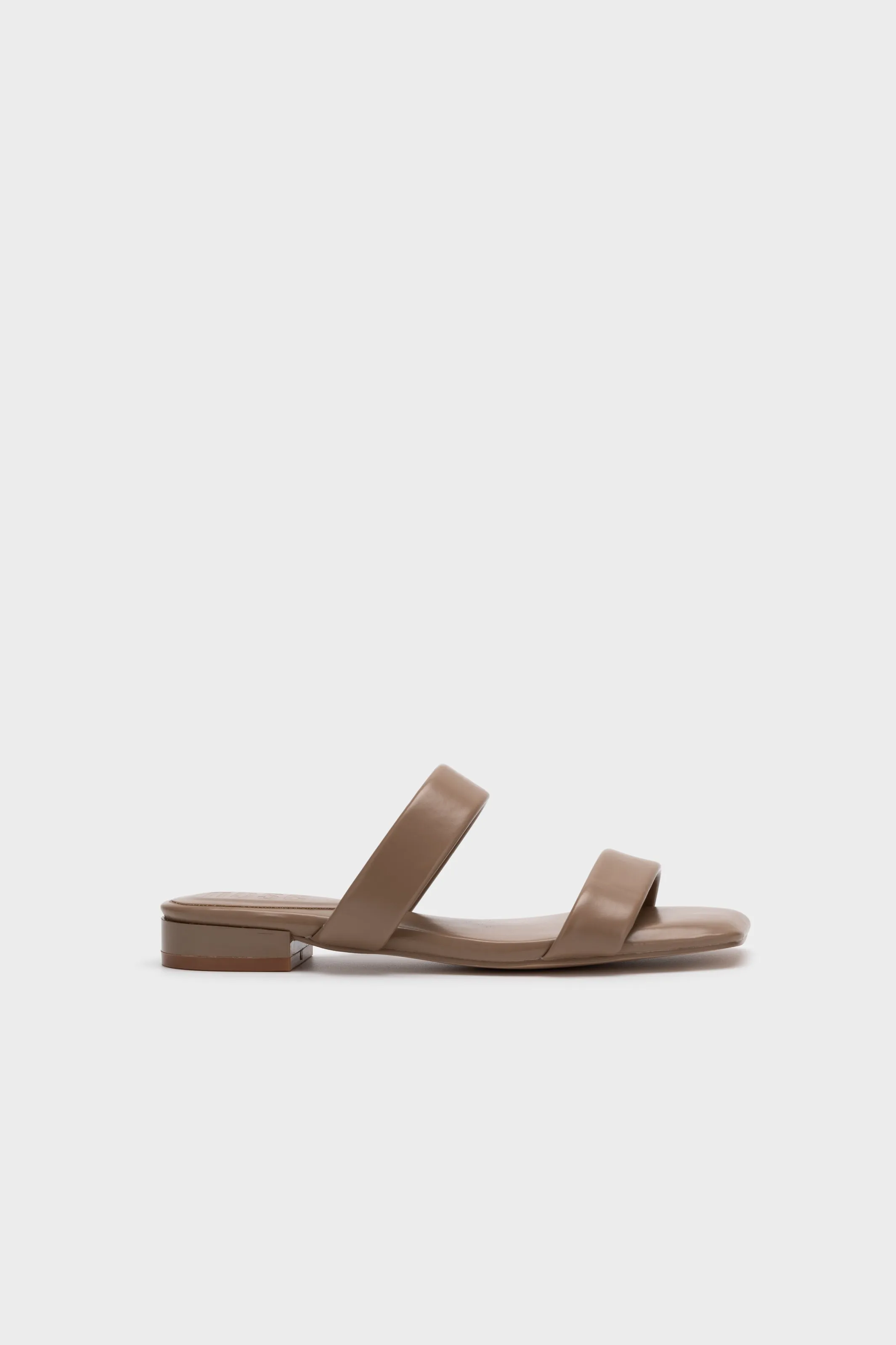 DOUBLE STRAP CLOUDFOAM INSOLE LOW HEEL SLIDE