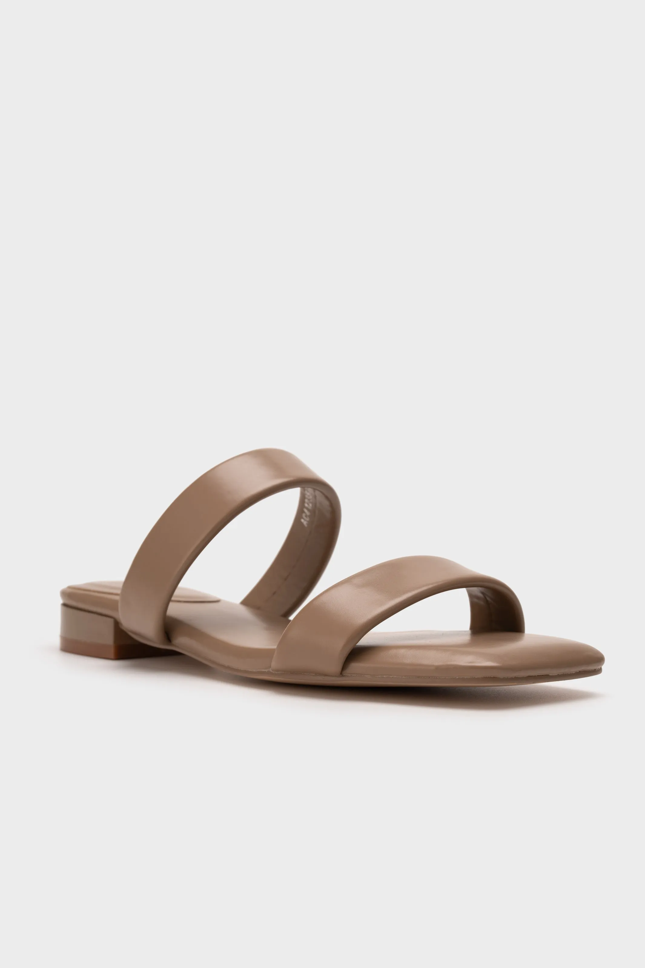 DOUBLE STRAP CLOUDFOAM INSOLE LOW HEEL SLIDE