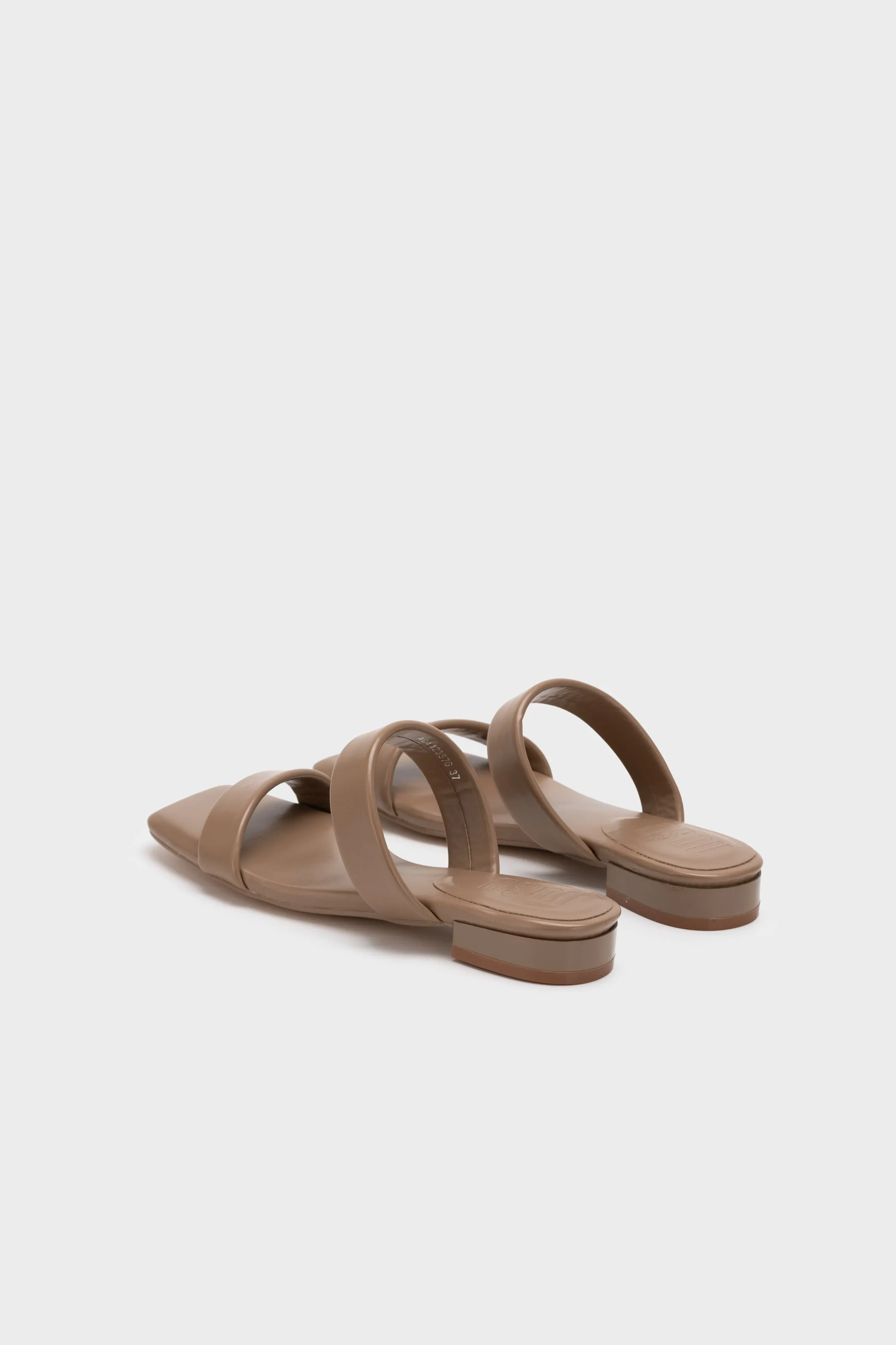 DOUBLE STRAP CLOUDFOAM INSOLE LOW HEEL SLIDE