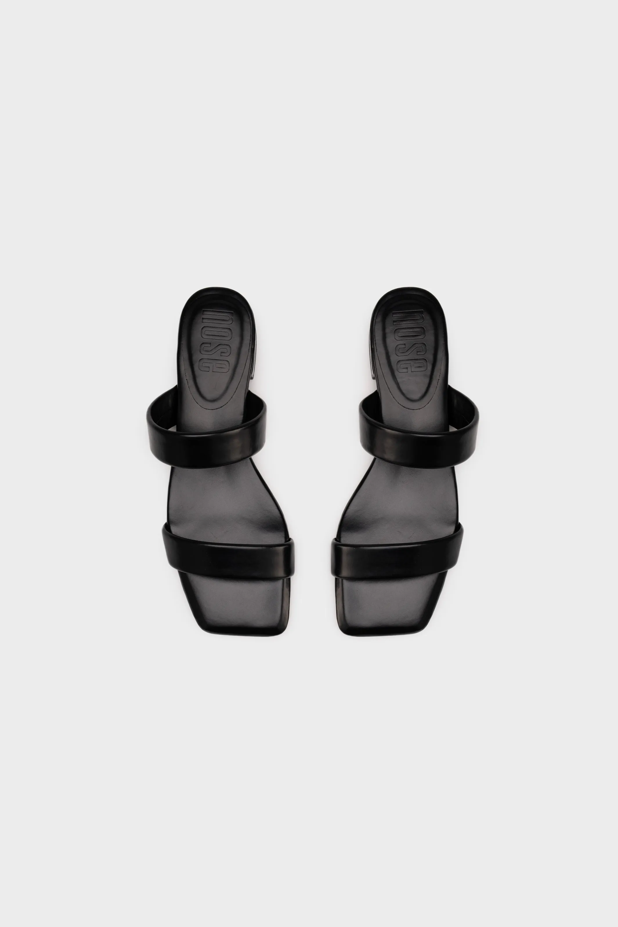 DOUBLE STRAP CLOUDFOAM INSOLE LOW HEEL SLIDE