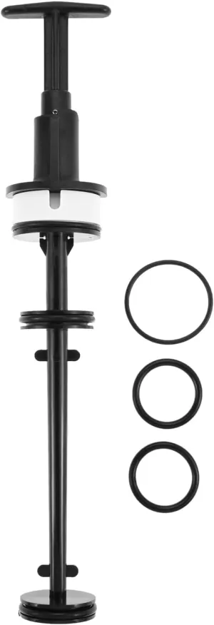 DRELD 273241 Piston Rod Assembly Replace 261047 261165, Replacement for Pentair Pool and Spa Multiport Valve Push-Pull Slide Backwash Valve