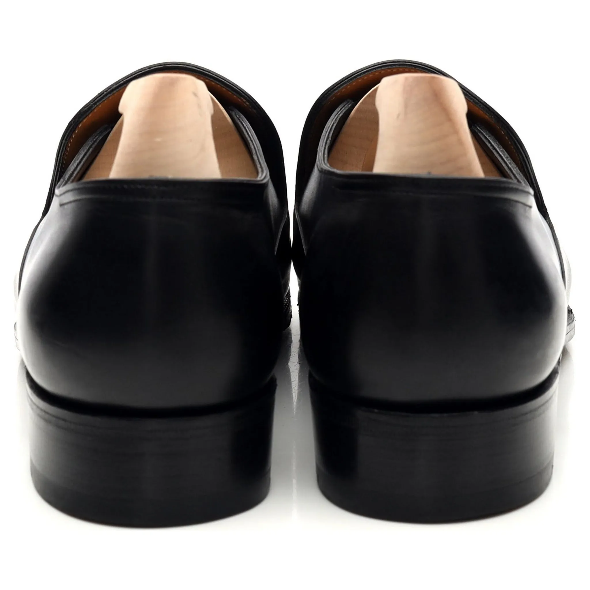 'Elm' Black Leather Loafer UK 7 E