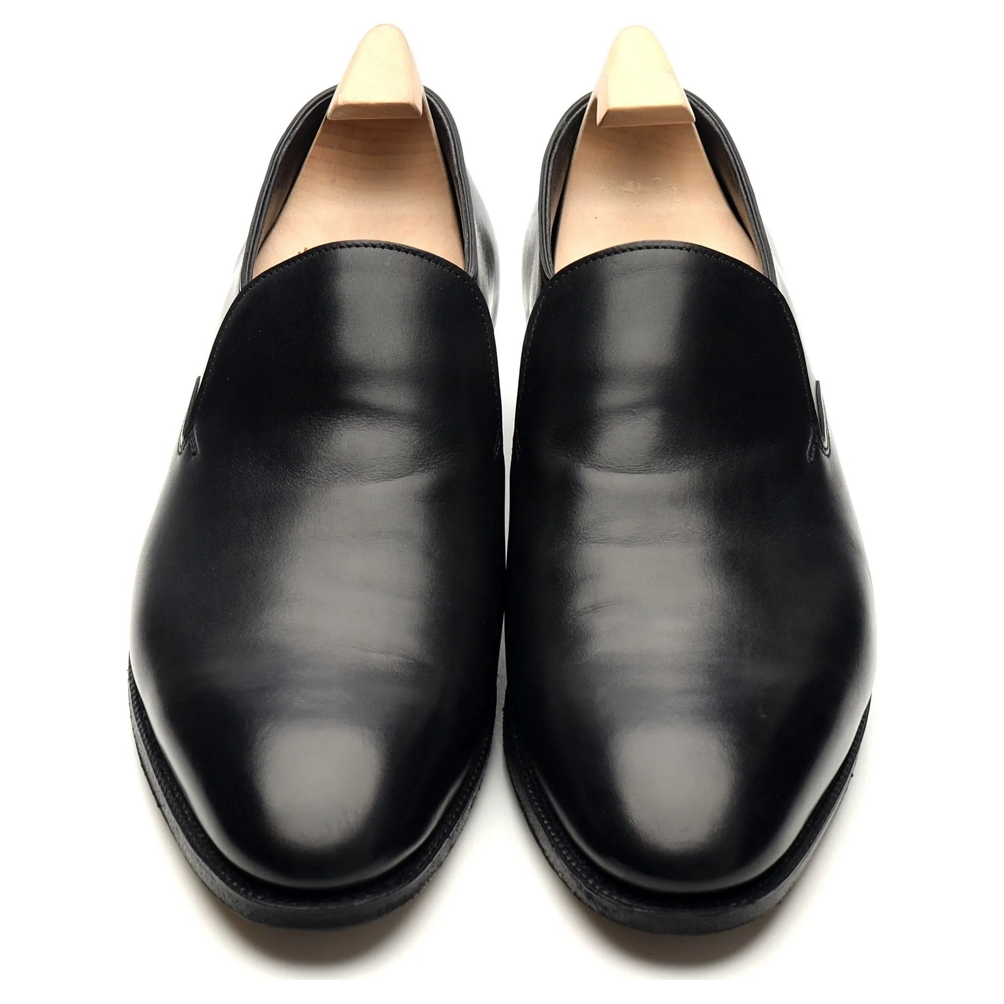 'Elm' Black Leather Loafer UK 7 E