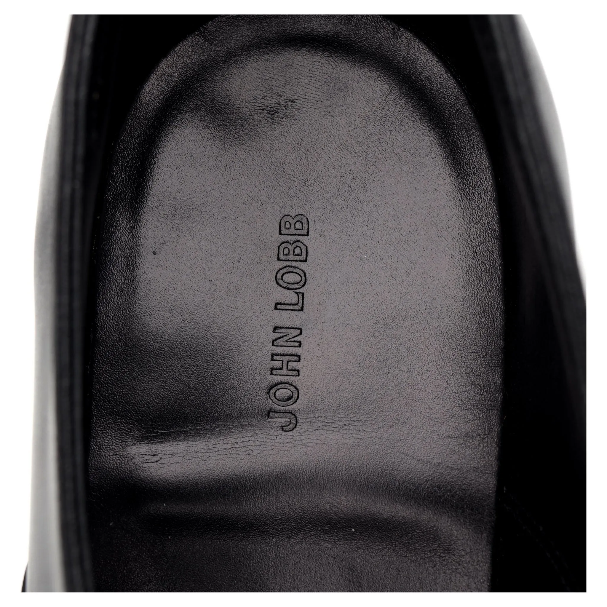 'Elm' Black Leather Loafer UK 7 E