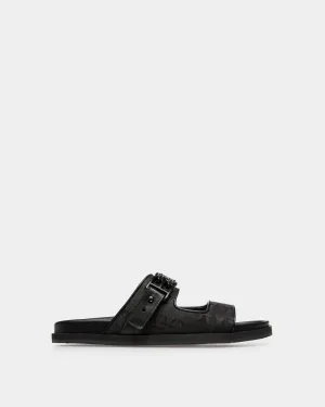 Emmy Sandals In Black Leather