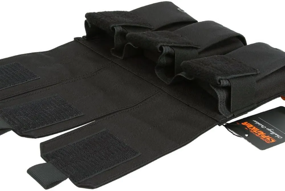 EXCELLENT ELITE SPANKER Tactical Molle Single/Double/Triple Mag Pouch for M4 M14 M16 AR15 AR10 G36 Magazine Holds 2 Mags