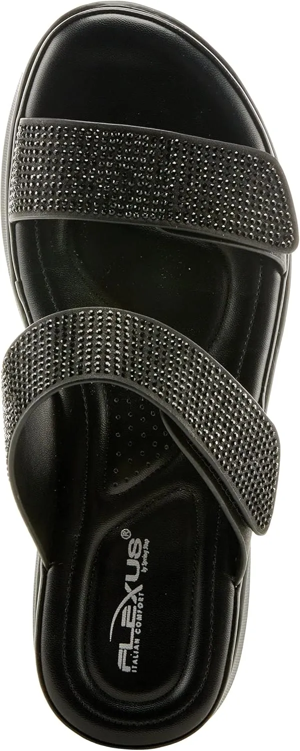 Flexus Women's Bling Slide Sandal