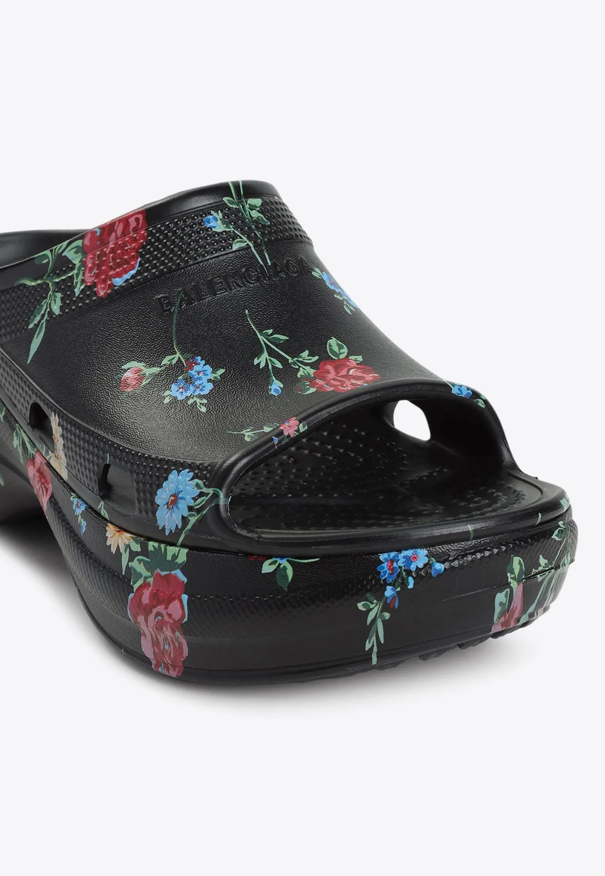Floral Pool Slide Sandals