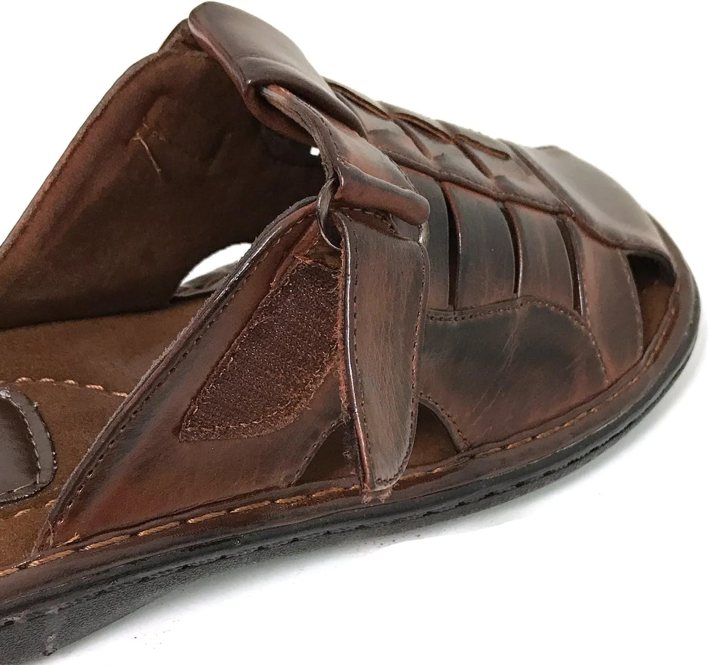 FLV Men's Sandals Open Toe Slide Casual Fisherman Summer Flip Flops Shoes