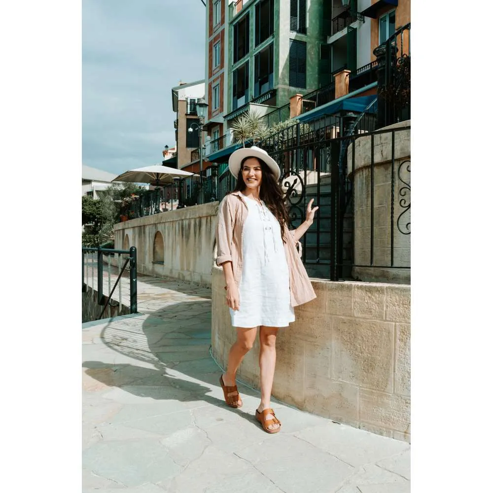 Flynn Slide Sandal - Tan