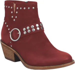 FOWT Women V Cut Cowgirl Ankle Boots Metal Rivet Studded Short Booties Slide Zipper Low Block Striped Heel Boots Metal Buckle Casual Fashion Work Shoes Size 4-16 US