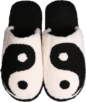 Funky Junque Cozy Microfiber Women's Slippers with Non-Slip Sole - Easter Designs, Spring Patterns