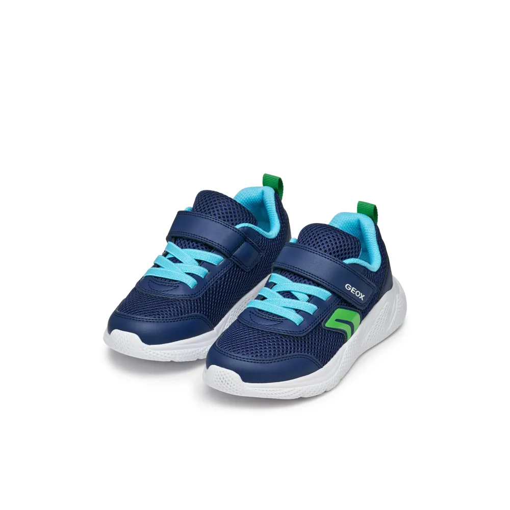 Geox - J Sprintye Boy - Navy/LT Green - Trainers