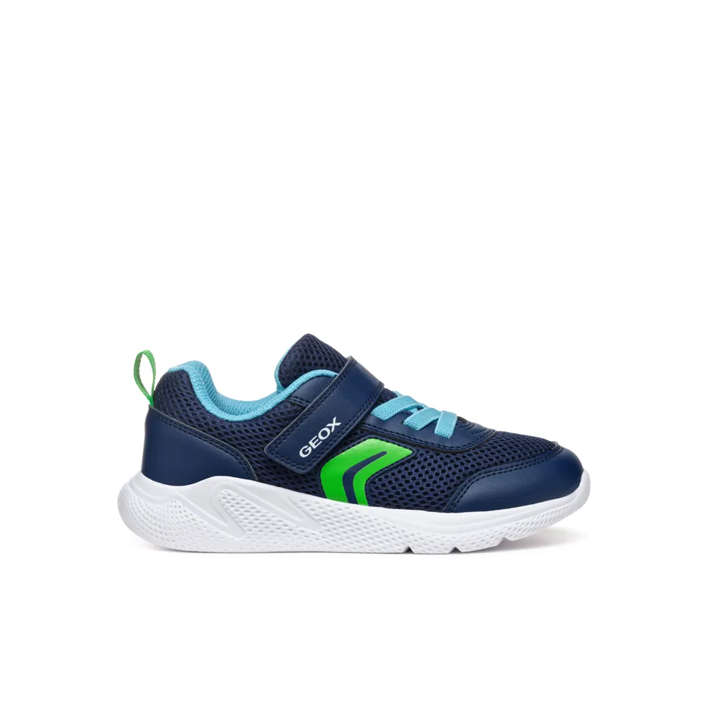 Geox - J Sprintye Boy - Navy/LT Green - Trainers