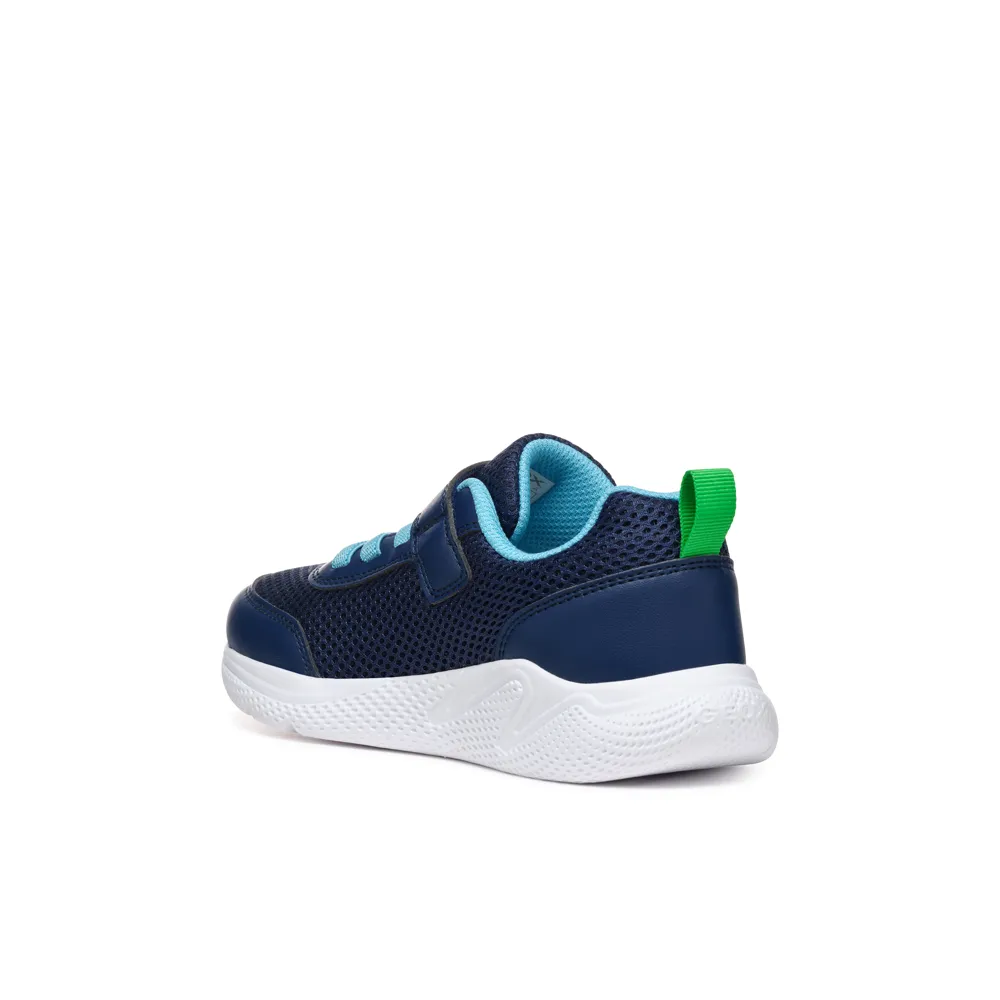 Geox - J Sprintye Boy - Navy/LT Green - Trainers