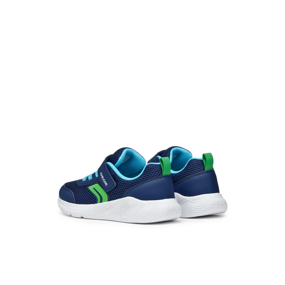 Geox - J Sprintye Boy - Navy/LT Green - Trainers