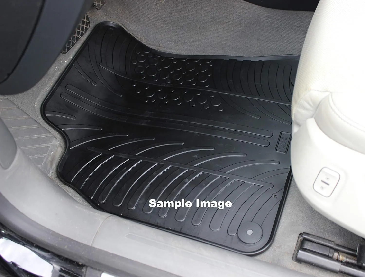 GledringUSA Custom Fit All-Weather Rubber Floor Mats for Land Rover Discovery L462 2018-2022 - No Trimming Needed.