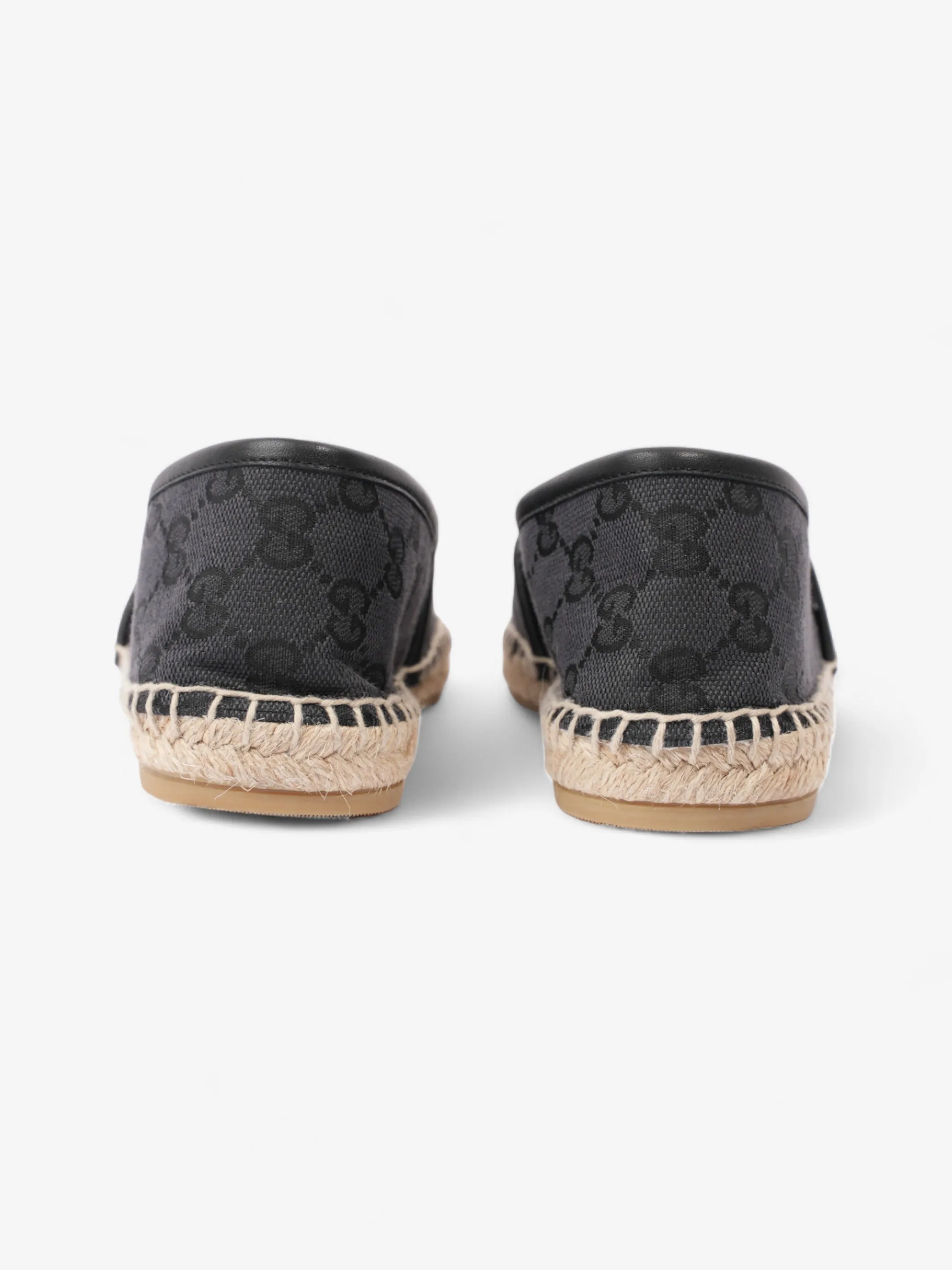 Gucci GG Espadrille GG Supreme / Black Canvas EU 37 UK 4