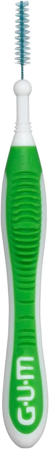 GUM Proxabrush Go-Betweens - Tight - Interdental Brushes - Soft Bristled Dental Picks for Plaque Removal Health - Safe for Braces & Dental Devices, 10 Count (Pack of 4)