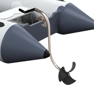 Hand Operated Boat Propellers, Hand Crank Trolling Propeller Motor for Inflatable Pontoon Boats, Kayak Canoe Outboard Trolling Motor Hand Propeller