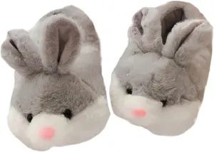 HANDKEI Women's Bunny Slippers - Funny Animal Indoor Plush Slippers