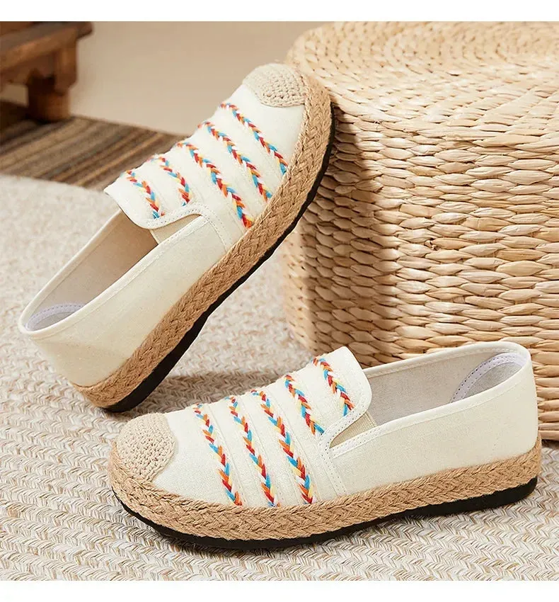 Hippie White Shoes