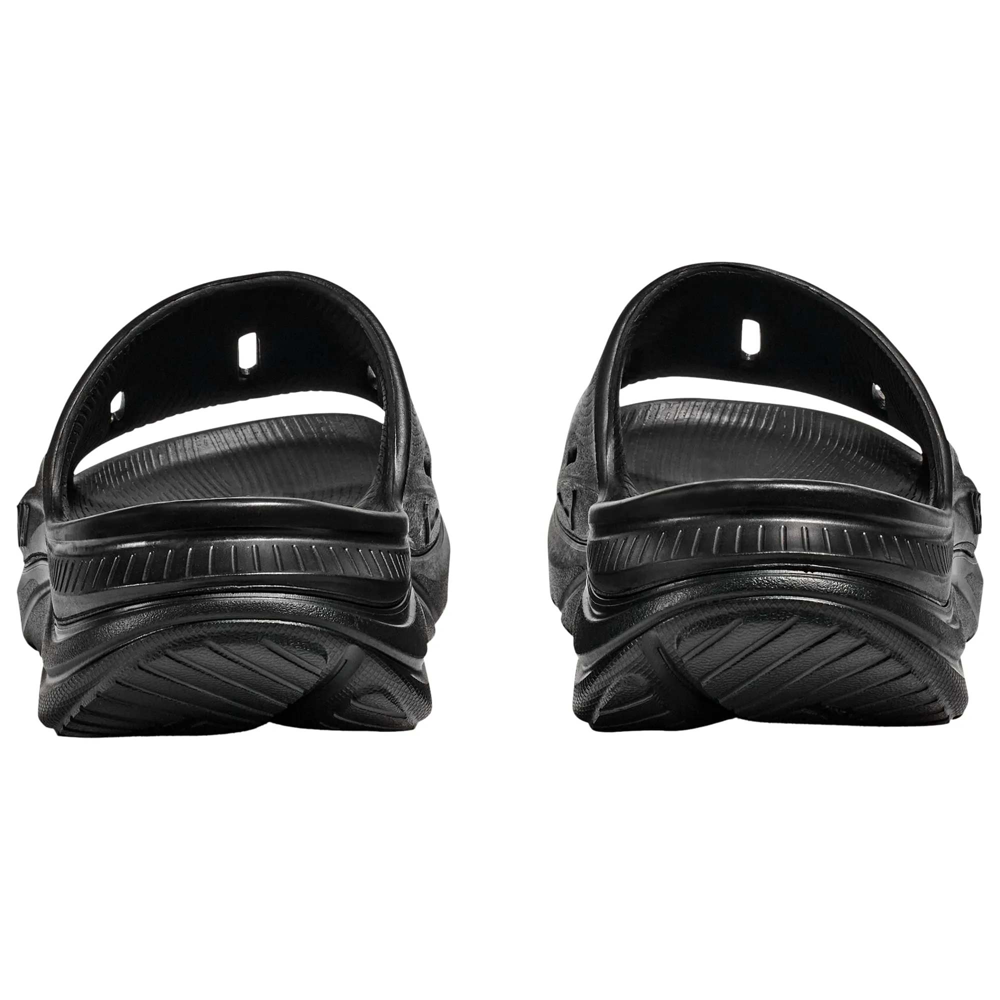 HOKA ONE ONE Unisex-Adult Ora 3 Recovery Athletic Comfort Sport Slides For Joint Pressure Relief & Plantar Fasciitis (Black, US Footwear Size System, Adult, Women, Numeric, Medium, 6)