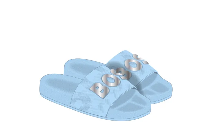 Hugo Boss Sky Blue Slide