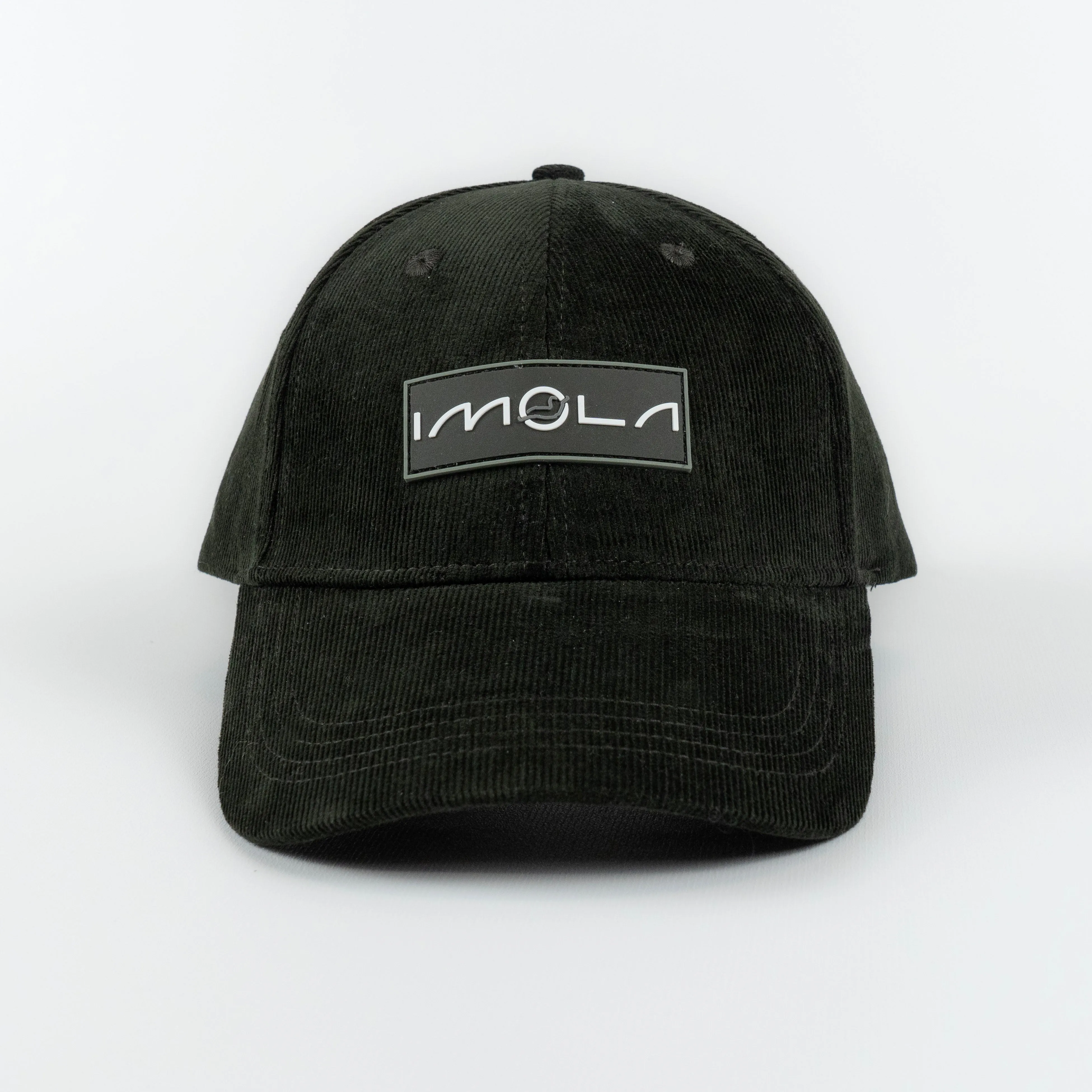 Imola Circuit Logo Rubber Patch Unisex Black Hat