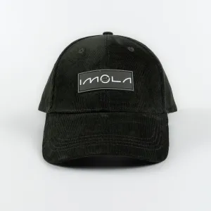 Imola Circuit Logo Rubber Patch Unisex Black Hat