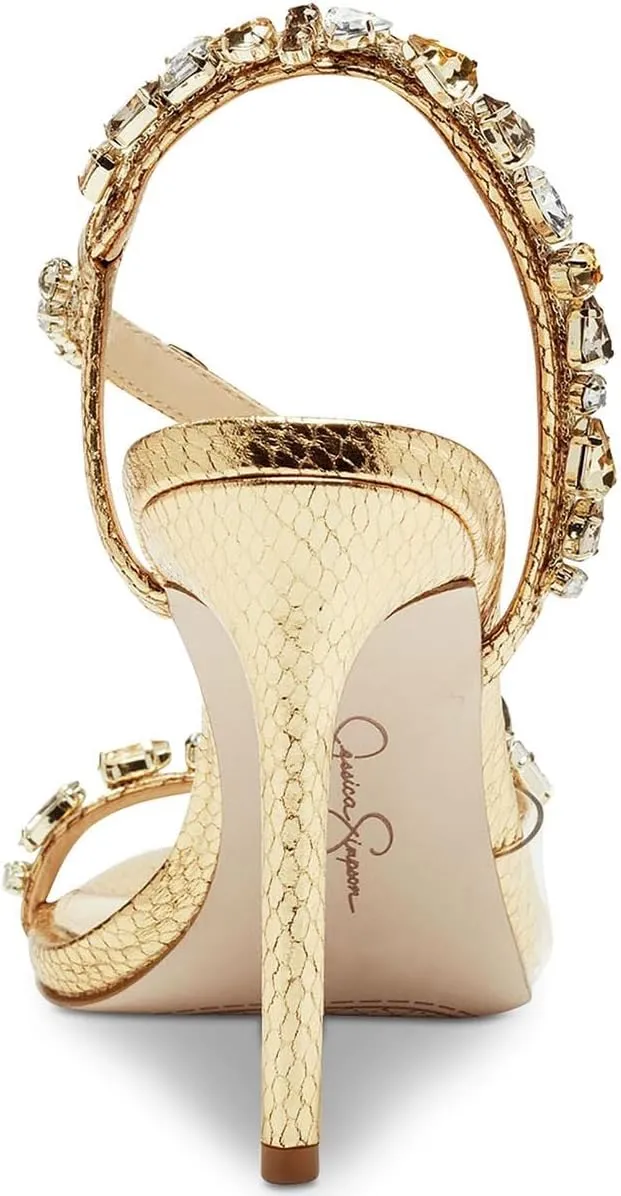 Jessica Simpson Women's Jaycin Embellished Heeled Sandal
