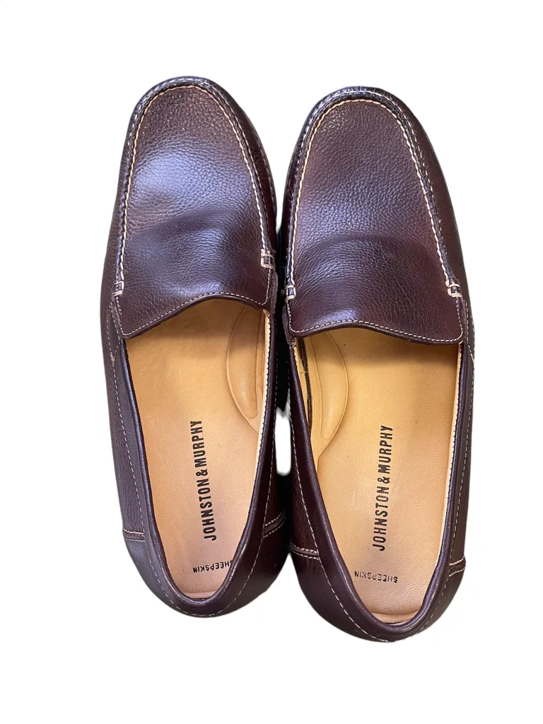 Johnson Murphy Brown Sheepskin Mens Shoe