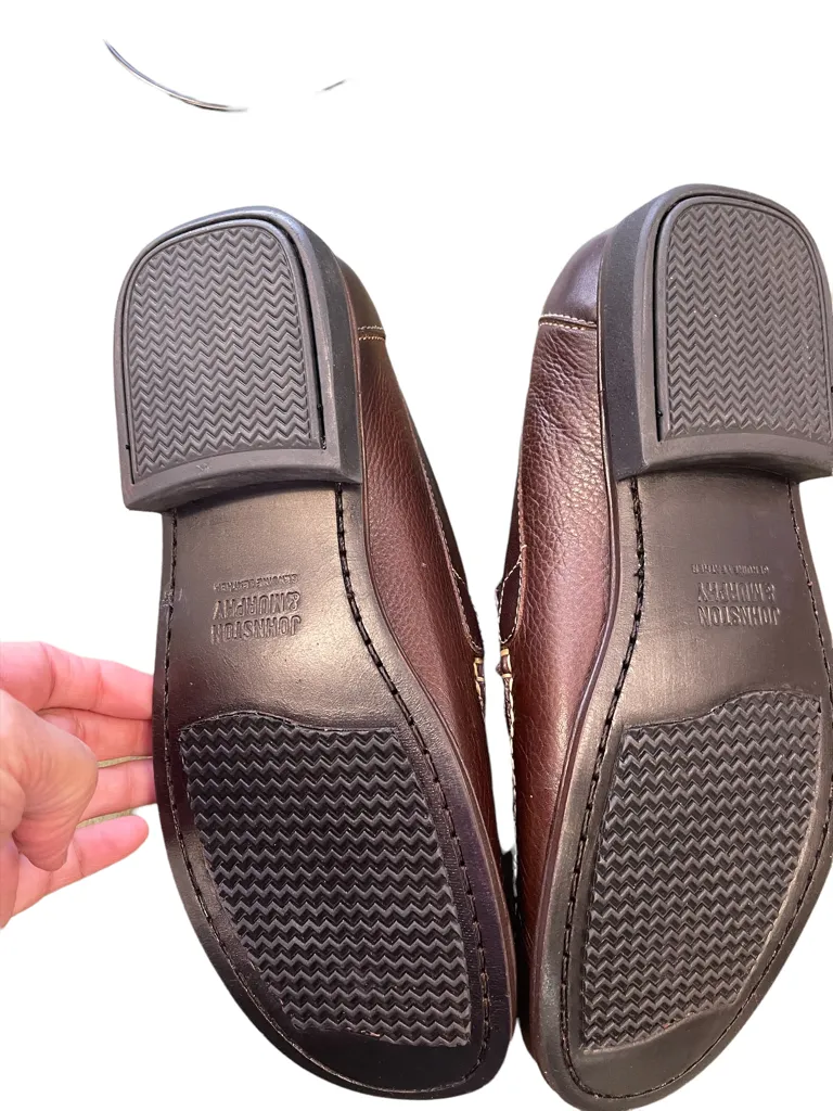 Johnson Murphy Brown Sheepskin Mens Shoe