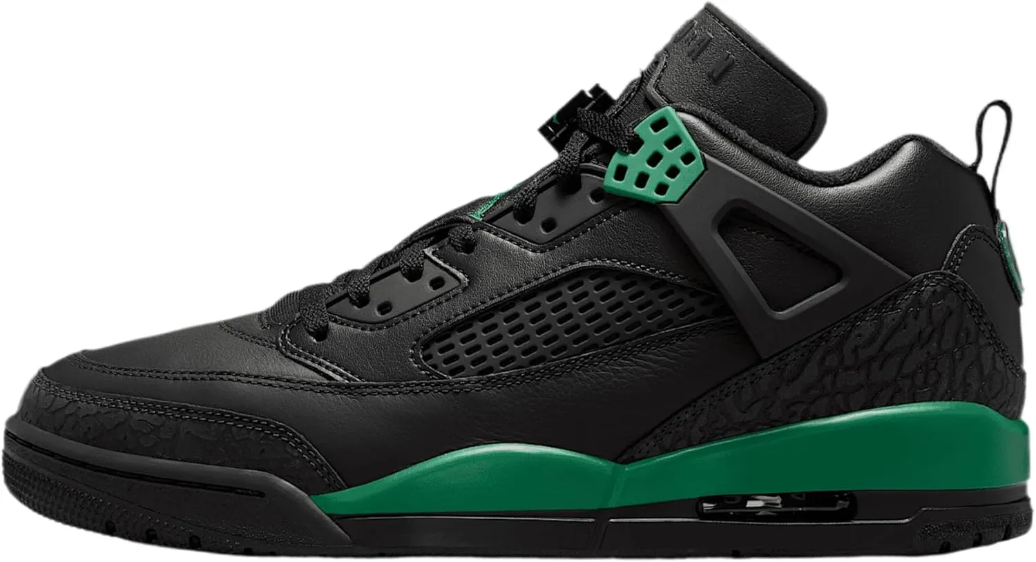Jordan Spizike Low Men's Shoes (FQ1759-003, Black/Anthracite/Pine Green)