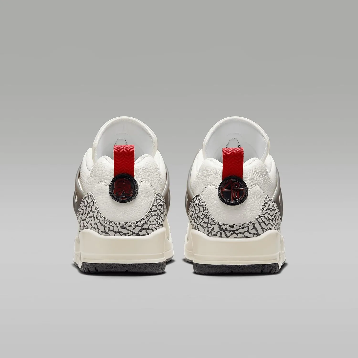 Jordan Spizike Low Men's Shoes (FQ1759-116, Sail/Anthracite/Coconut Milk/Varsity Red)