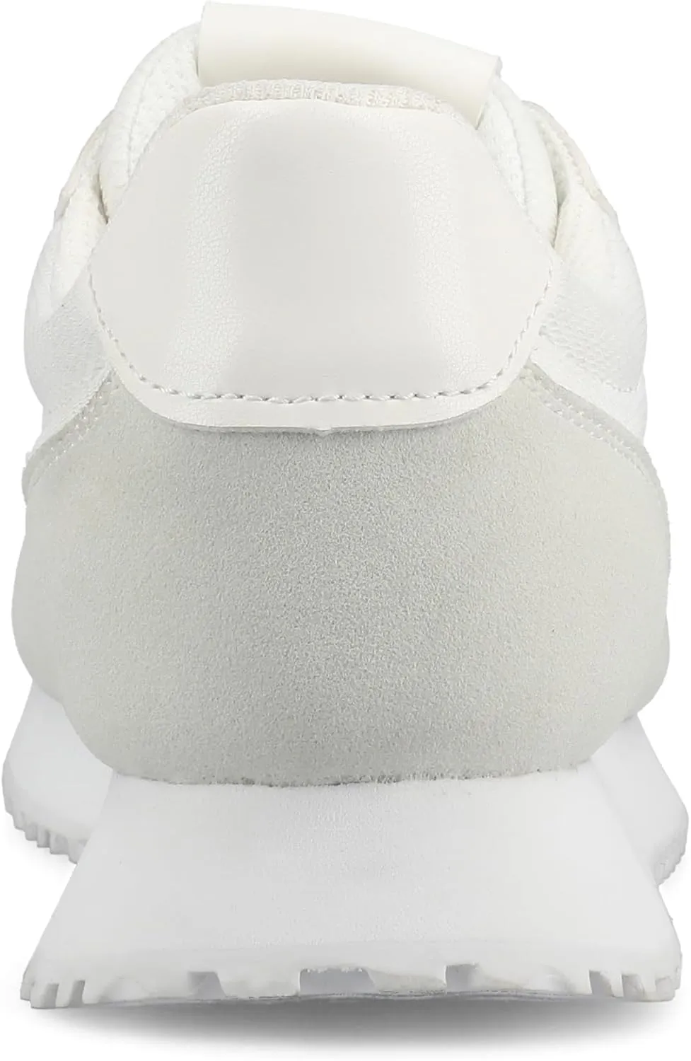 Journee Womens cushioned footbeds Flow casual sneaker breathable mesh fabric uppers round toe