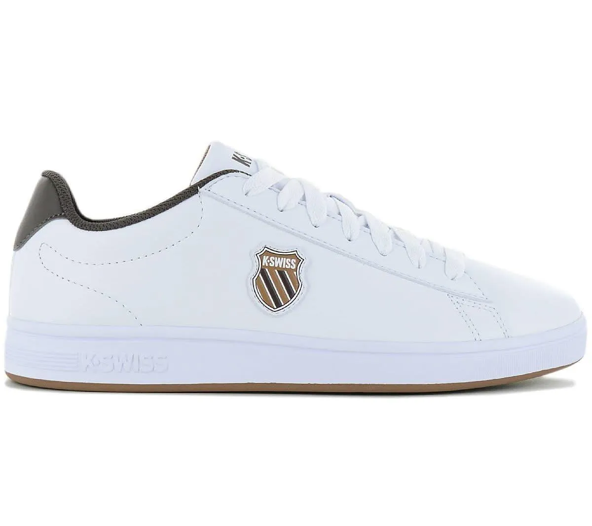 K-Swiss Classic Court Shield - Herren Sneakers Schuhe Weiß 06599-919-M