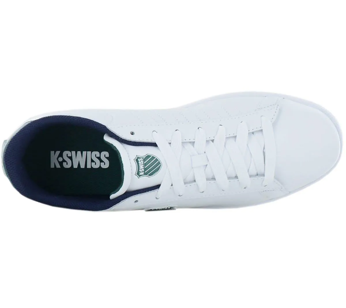 K-Swiss Classic Court Shield II - Herren Sneakers Schuhe Weiß 04412-985-M