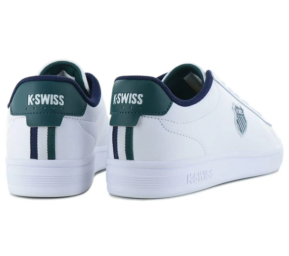K-Swiss Classic Court Shield II - Herren Sneakers Schuhe Weiß 04412-985-M