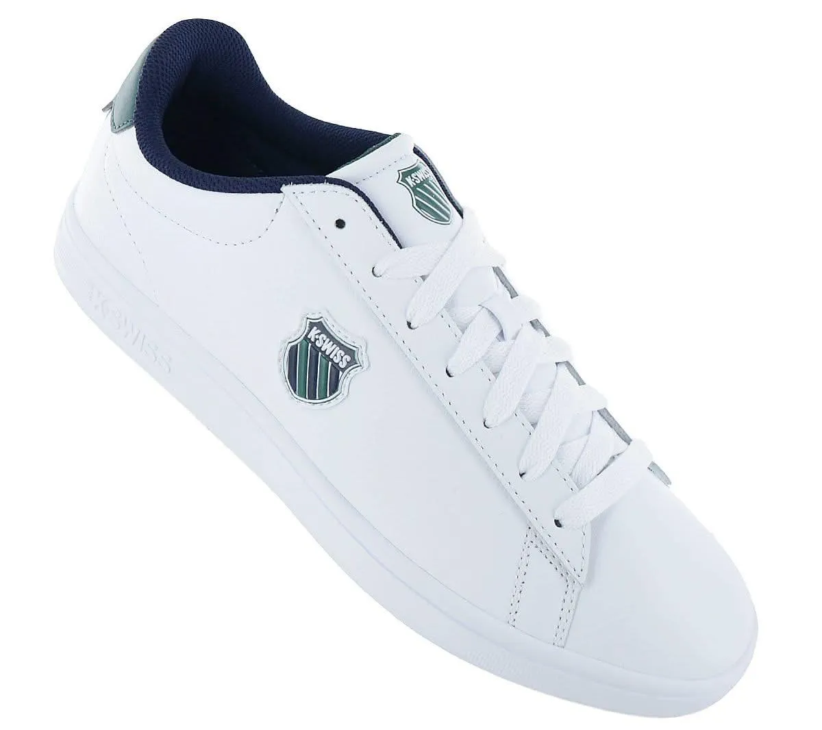 K-Swiss Classic Court Shield II - Herren Sneakers Schuhe Weiß 04412-985-M
