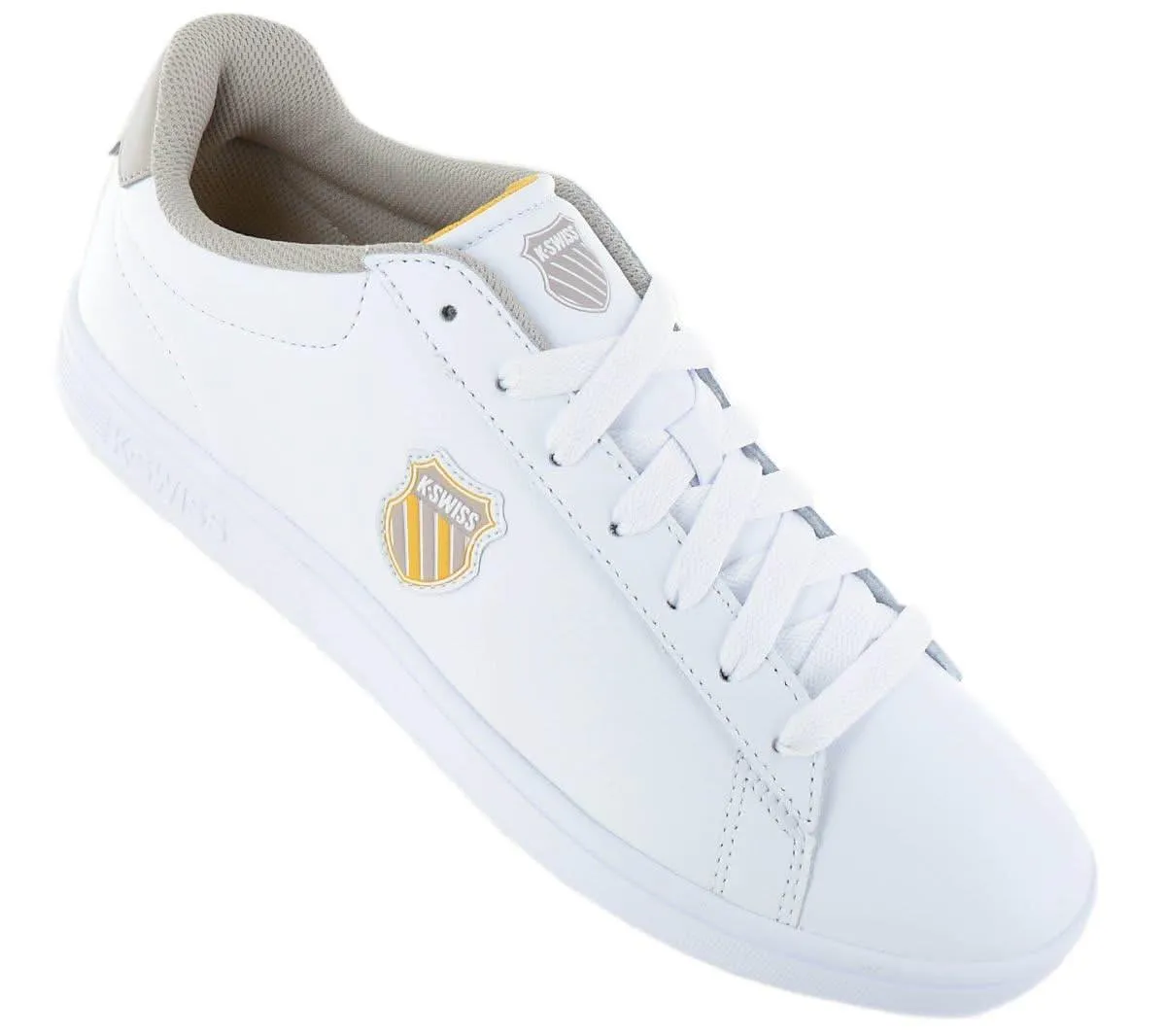 K-Swiss Classic Court Shield II - Herren Sneakers Schuhe Weiß 04412-988-M