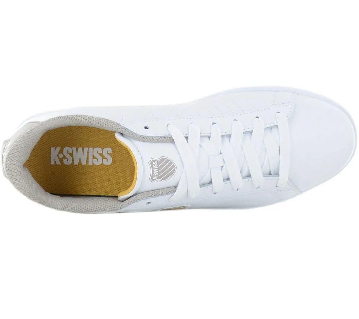 K-Swiss Classic Court Shield II - Herren Sneakers Schuhe Weiß 04412-988-M