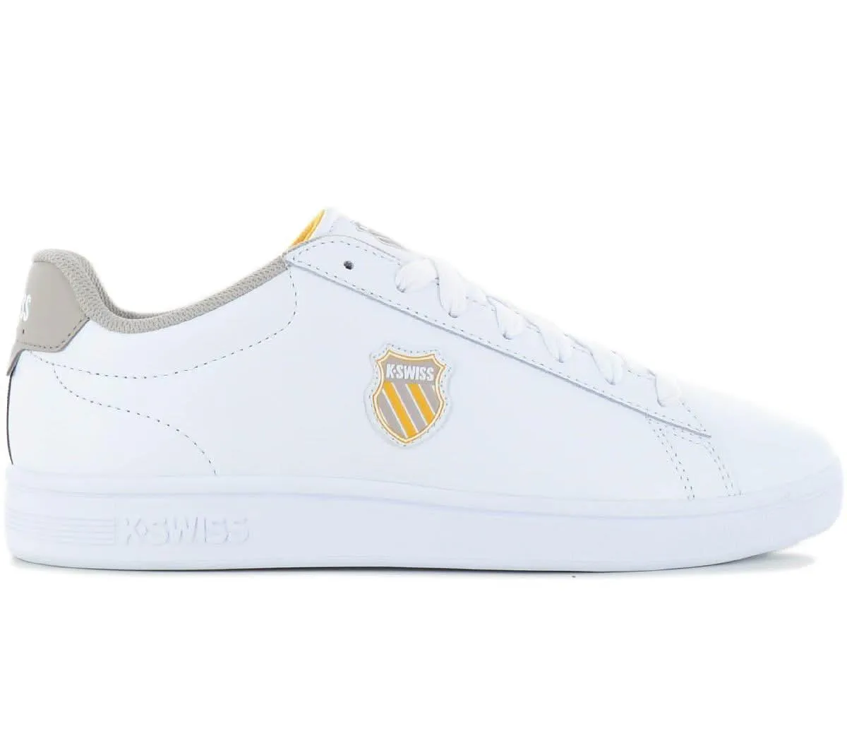 K-Swiss Classic Court Shield II - Herren Sneakers Schuhe Weiß 04412-988-M