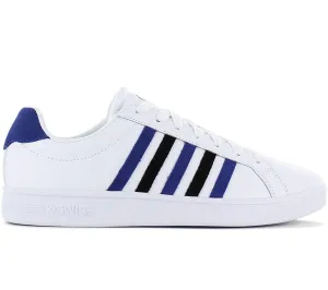 K-Swiss Classic Court Tiebreak Leather - Herren Sneakers Schuhe Weiß 07011-984