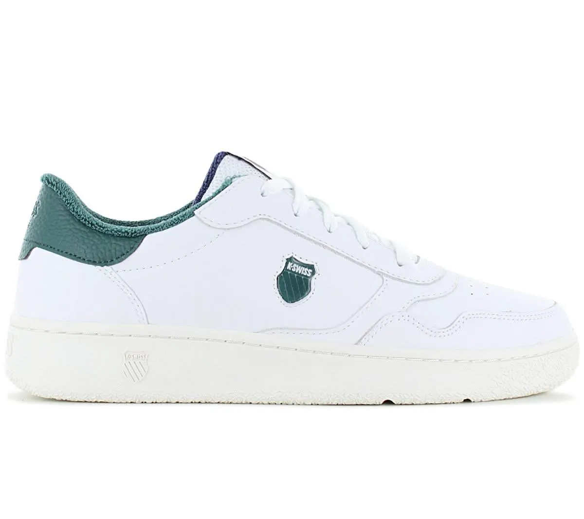 K-Swiss Slammshield II - Herren Sneakers Schuhe Leder Weiß 04312-193-M