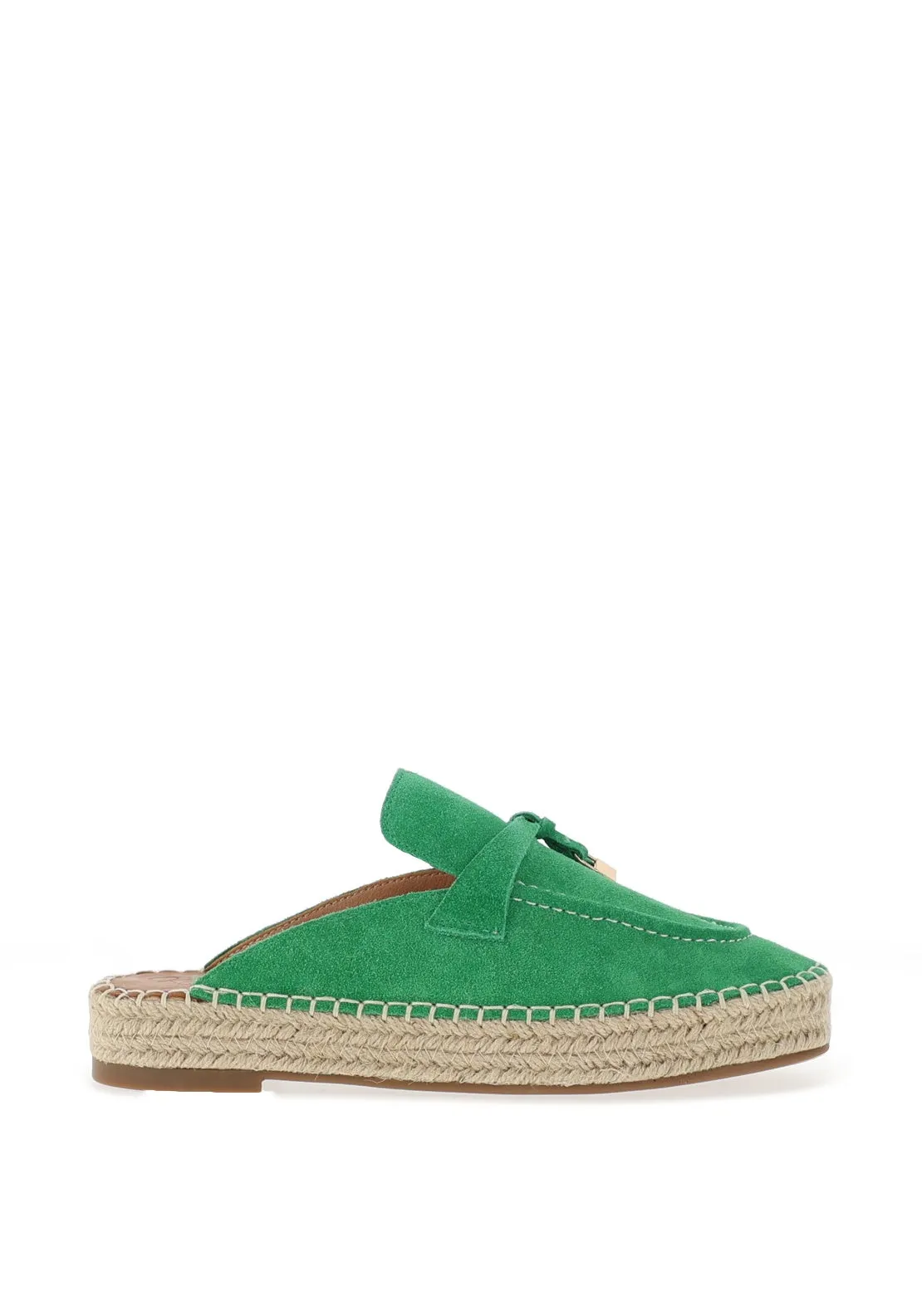Kate Appleby Aberlour Espadrille Mules, Emerald