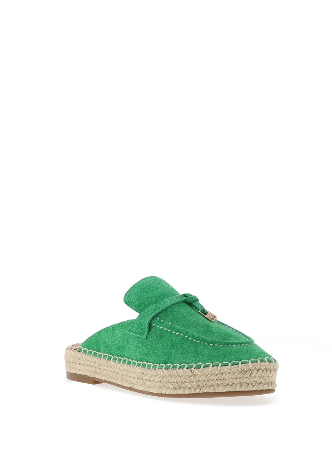Kate Appleby Aberlour Espadrille Mules, Emerald