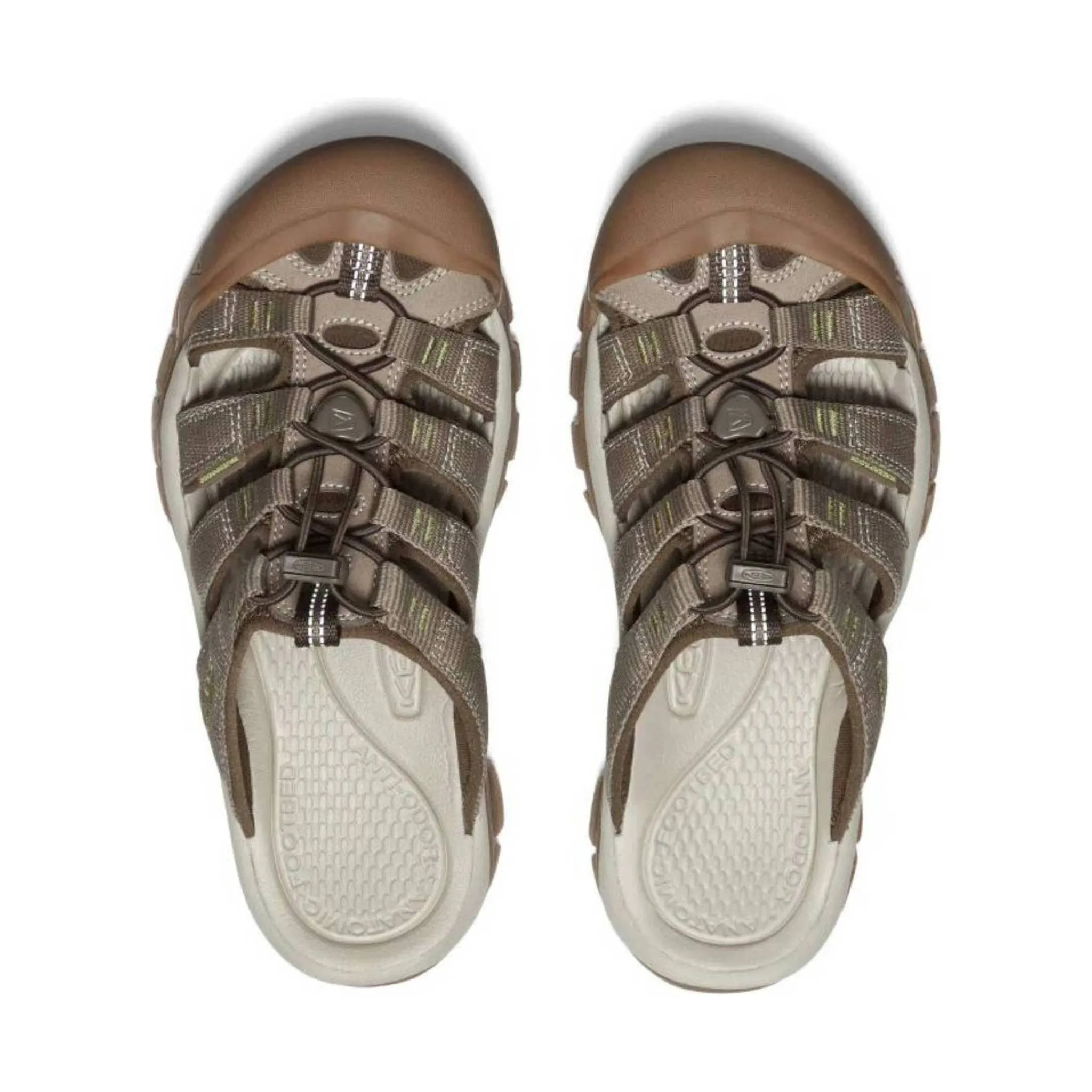 KEEN Women's Newport Slide - Timberwolf/Tarragon