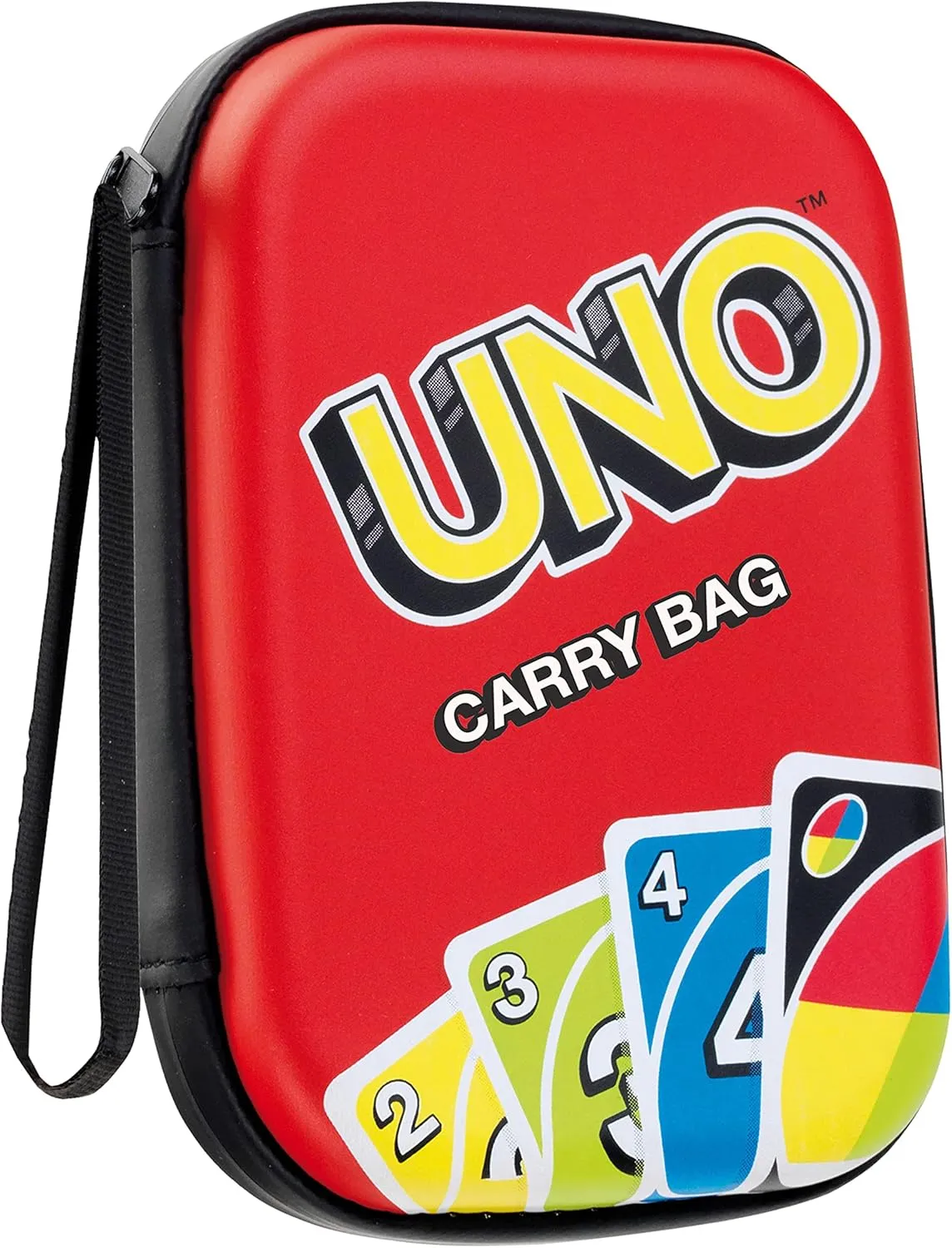 Klein UNO: Carry Bag - Holds Uno Game Cards, Stow The Game Instructions in The Mesh Compartment, Sturdy Zip Up Case